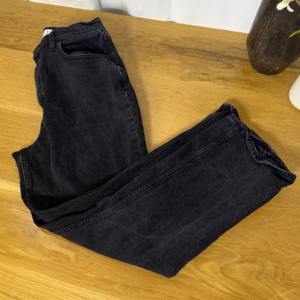 Abercrombie & Fitch Ultra High Rise Kick Flare Jeans Curve Love women’s 30/10 - Picture 10 of 10